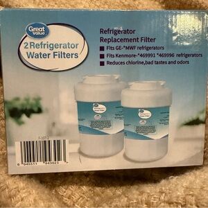 Great Value Refrigerator Water Filters, Set of 2
